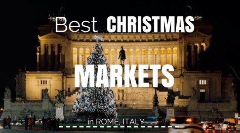 Rome Christmas Markets - An American in Rome