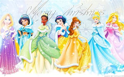 Disney Princesses Christmas, Christmas, Princess, Disney, HD wallpaper | Peakpx