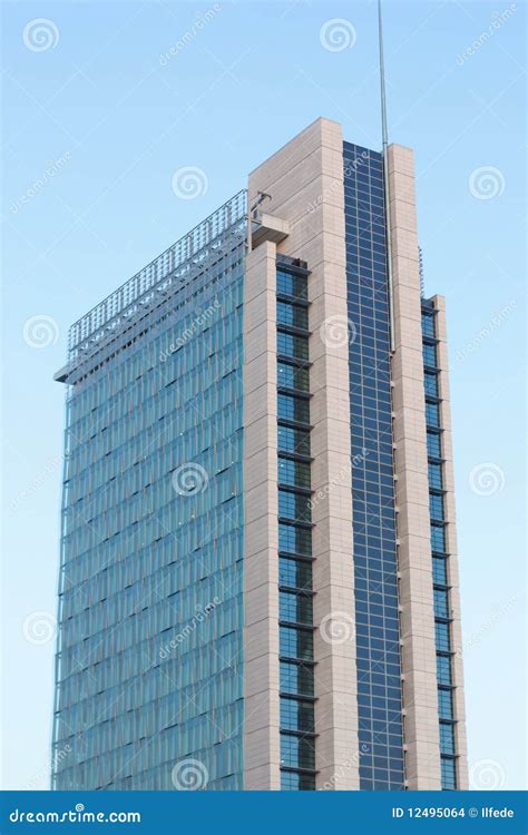 Photovoltaic Solar Panels On Skyscraper Royalty-Free Stock Image ...