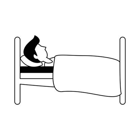 Black Man Sleeping In Bed Cartoon Clipart Vector FriendlyStock | lupon.gov.ph