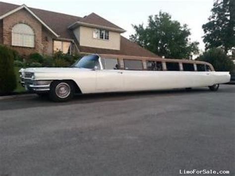 Used 1964 Cadillac Fleetwood Antique Classic Limo Pinnacle Limousine Manufacturing - Toronto ...