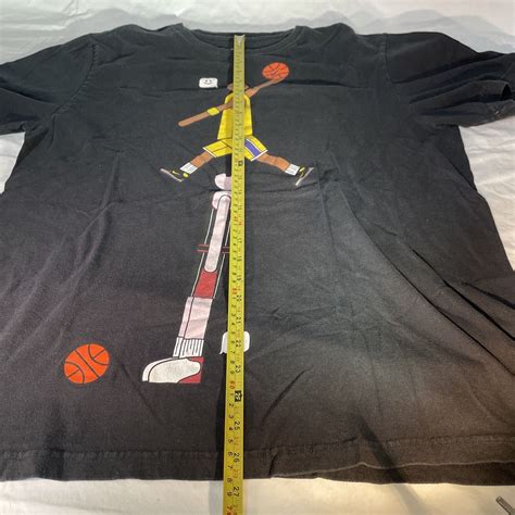 Rare Nike Kobe Bryant Dunking On Yao Ming Xl Shirt - Gem