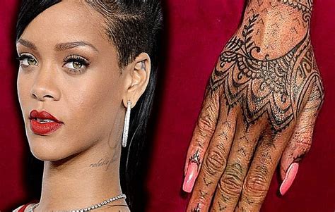 Rihanna Tattoo | Free Tattoo Pictures