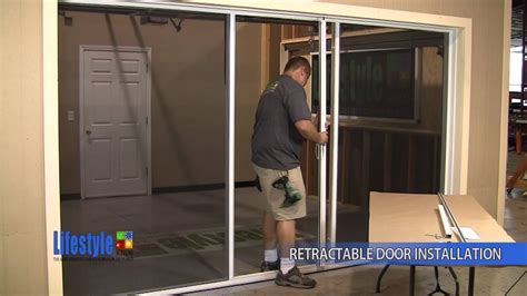 Retractable Screen Door Installation - YouTube