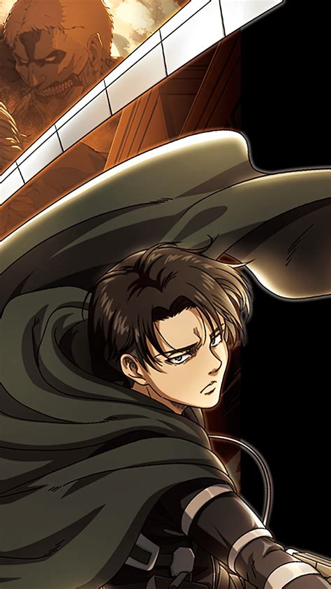 Levi Ackerman, Attack on Titan, Shingeki no Kyojin HD Phone Wallpaper ...