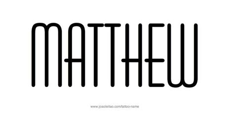 Matthew Name Tattoo Designs | Name tattoos, Matthew name, Name tattoo designs