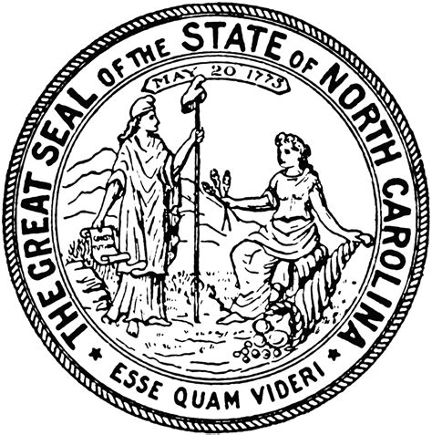 Seal of North Carolina | ClipArt ETC