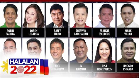 Proclamation of Senators | Halalan 2022 - YouTube