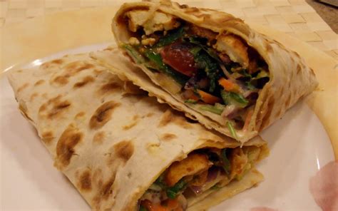 Spicy Vegetable Wrap - EZPZ Cooking