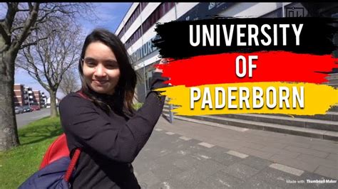 UNIVERSITY OF PADERBORN CAMPUS TOUR BY NIKHILESH DHURE /Universität Paderborn - YouTube