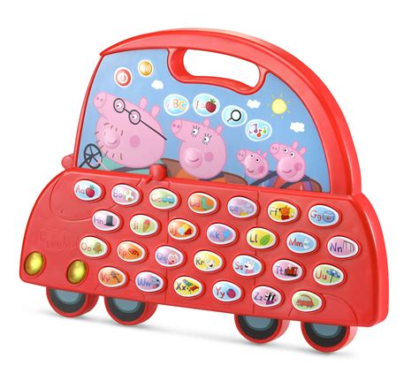 VTech Peppa Pig Let's Chat Learning Phone Blue Kids Holiday Toy Classic ...