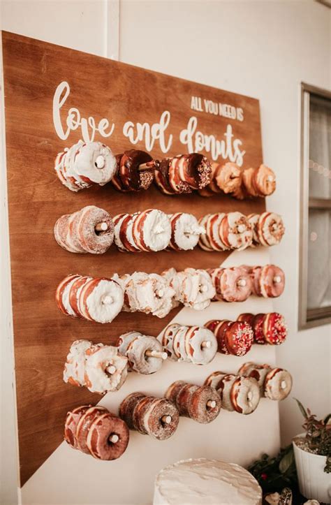 25 Wedding Donuts - a fun alternative wedding dessert Ideas - Donut ...