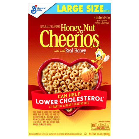 Honey Nut Cheerios Gluten Free Cereal, 15.4 oz Box - Walmart.com ...