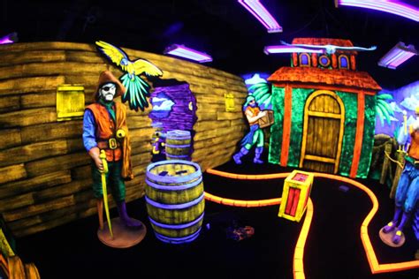 Pirate Adventure Blacklight Mini Golf - Blacklight Attractions