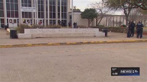 Suspects in custody, lockdown lifted at Dallas Skyline High School | wfaa.com