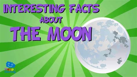 Interesting facts about The Moon | Educational Video for Kids. - YouTube