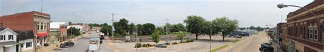 Panoramic shot of downtown Galva 2014 | Galva, Panoramic, Street view