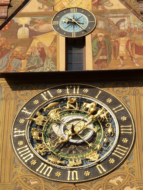 Free Images : window, hour, city, lighting, clock face, old town ...