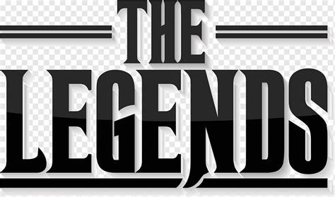 The legends logo 3d texture elegant design, png | PNGWing