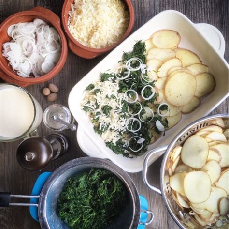 Potato, Gruyere and Spinach Dauphinoise | Foodie Quine - Edible Scottish Adventures