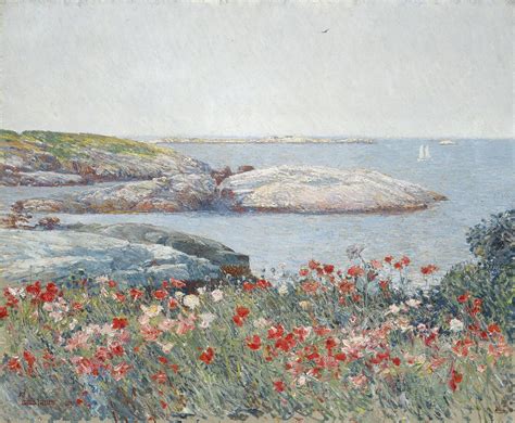 Childe Hassam - Poppies (Poppies, Isles of Shoals) [1891] | Flickr