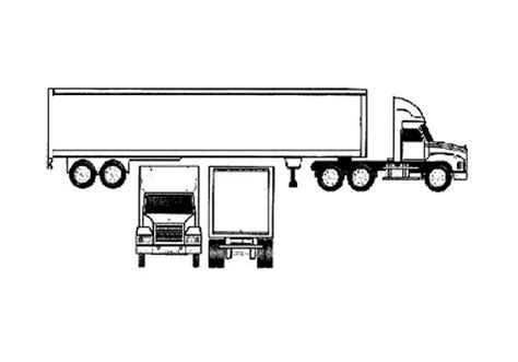 Download drawing Mack Truck in ai pdf png svg formats