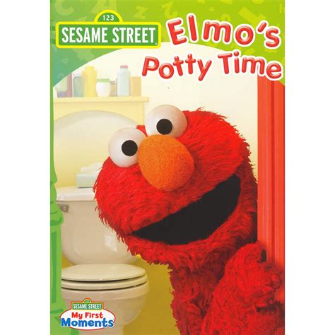 Sesame Street: Elmo's Potty Time (DVD) | Potty time, Elmos potty time ...