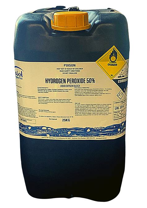 HYDROGEN PEROXIDE 50%