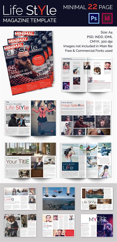 Free Magazine Templates For Word