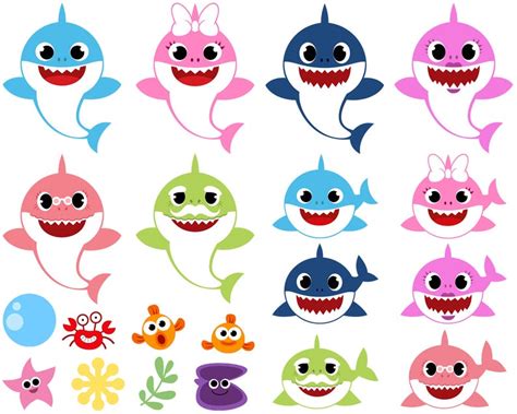 baby shark clip art - Clip Art Library