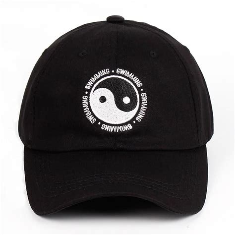 Mac Miller Dad Baseball Cap 100% Cotton Yin Yang Gossip Embroidered ...