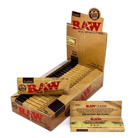 RAW Natural Unrefined Rolling Paper | Smoker's Outlet Online