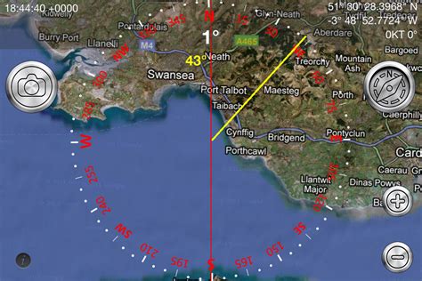 Google Map With Compass Bearings - Maping Resources