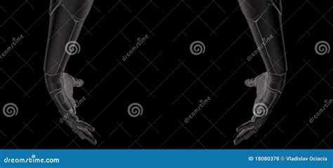 Artificial arm stock illustration. Illustration of shape - 18080378