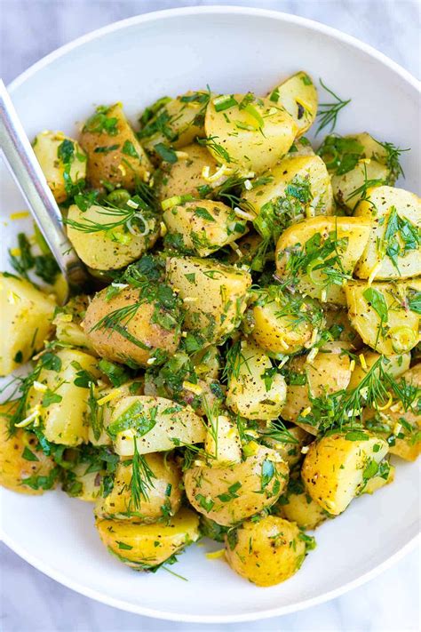 Lemon Herb Potato Salad Recipe