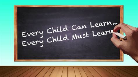 Every Child Can Learn, Every Child Must Learn - YouTube