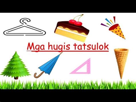 Mga hugis tatsulok 👍😊|Study from home 🏠👍|T.issa|JMom's Gallery - YouTube