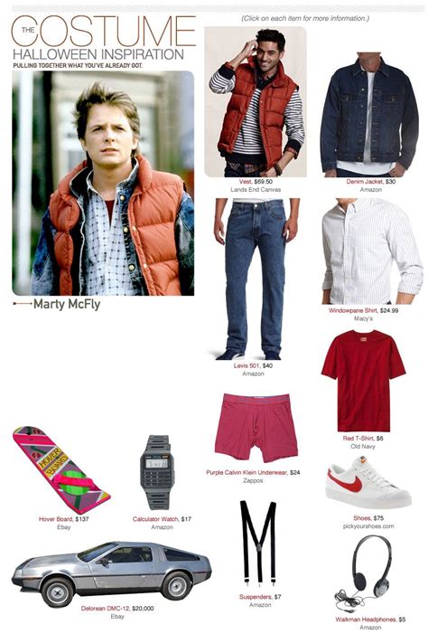 The Costume: Marty McFly | Marty mcfly halloween costume, Future ...