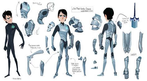 Rustam Hasanov - Trollhunters, Character Design