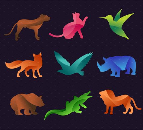 Animal Svg Icons - 175+ SVG File for DIY Machine - Free SVG Cut File To ...