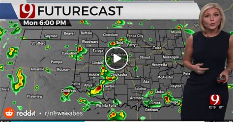 Cassie Heiter Meteorologist KWTV News 9 Oklahoma City : newsbabes