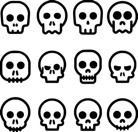 SVG > death dead skeleton halloween - Free SVG Image & Icon. | SVG Silh