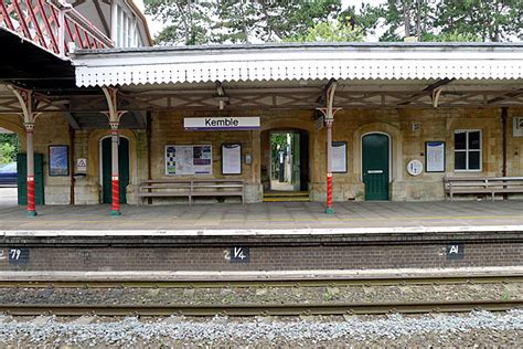 Kemble railway station, Gloucestershire, with photos of station ...