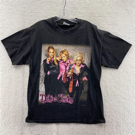 Vintage 1999 Dixie Chicks Tour Shirt Country Music... - Depop