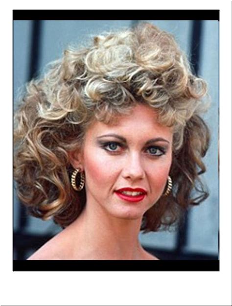 Olivia Newton John Grease Haircut Called - Wavy Haircut