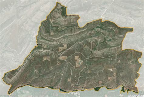 Map of Gallatin River Ranch CDP - Thong Thai Real