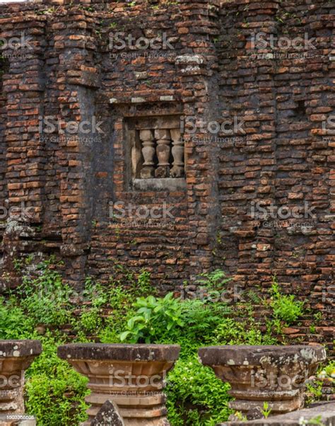 Closeup Photo Of Bricks On Ancient Cham Pa Towers In My Son Sanctuary ...