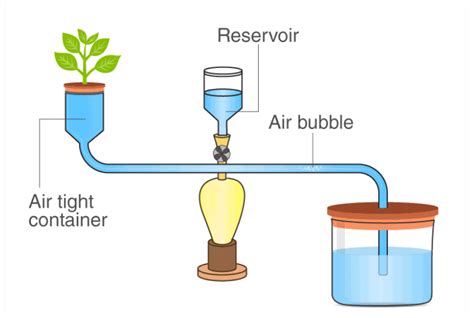 The diagram of an apparatus given below demonstrates a particular ...