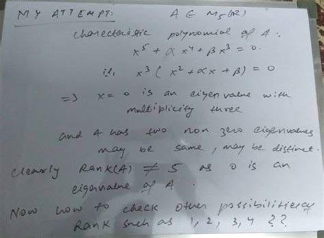 linear algebra - Finding rank of matrix from its characteristic polynomial - Mathematics Stack ...