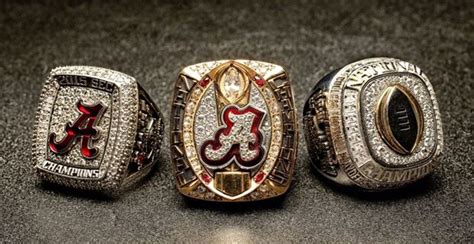 LOOK: Alabama players receive championship rings